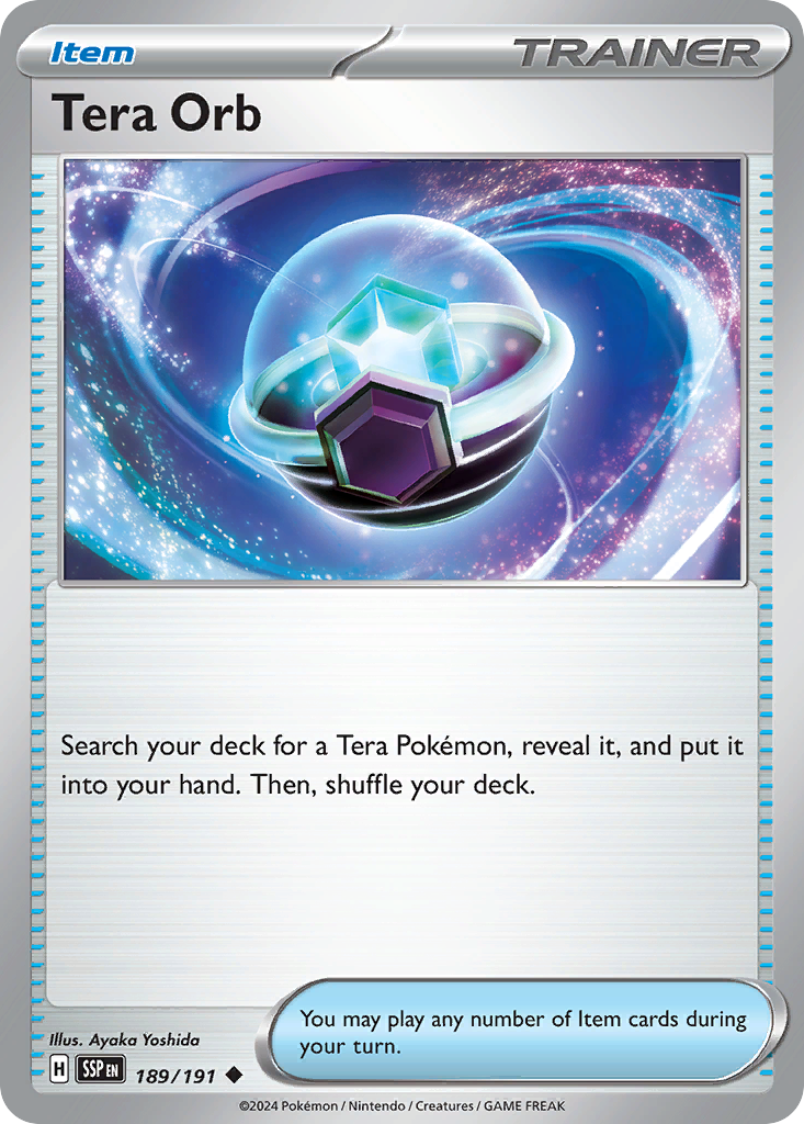 Tera Orb (189/191) [Scarlet & Violet: Surging Sparks] | Odin's Place