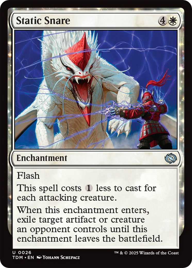 Static Snare [Tarkir: Dragonstorm] | Dragon's Lair Comics and Fantasy Houston TX