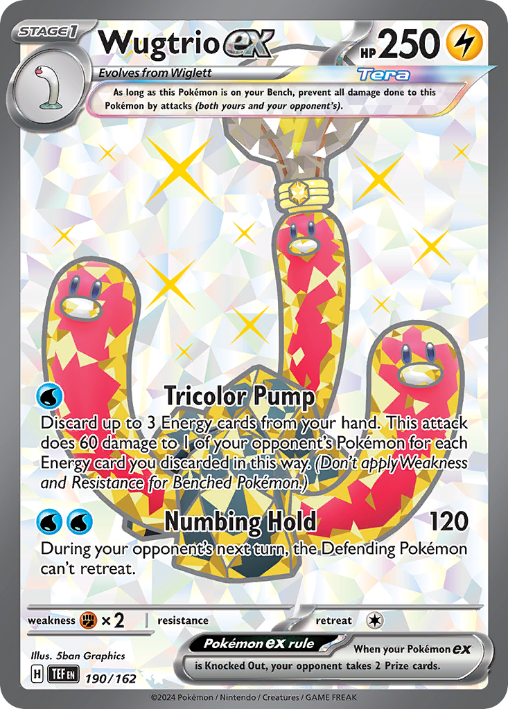 Wugtrio ex (060/162) [Scarlet & Violet: Temporal Forces] | Odin's Place