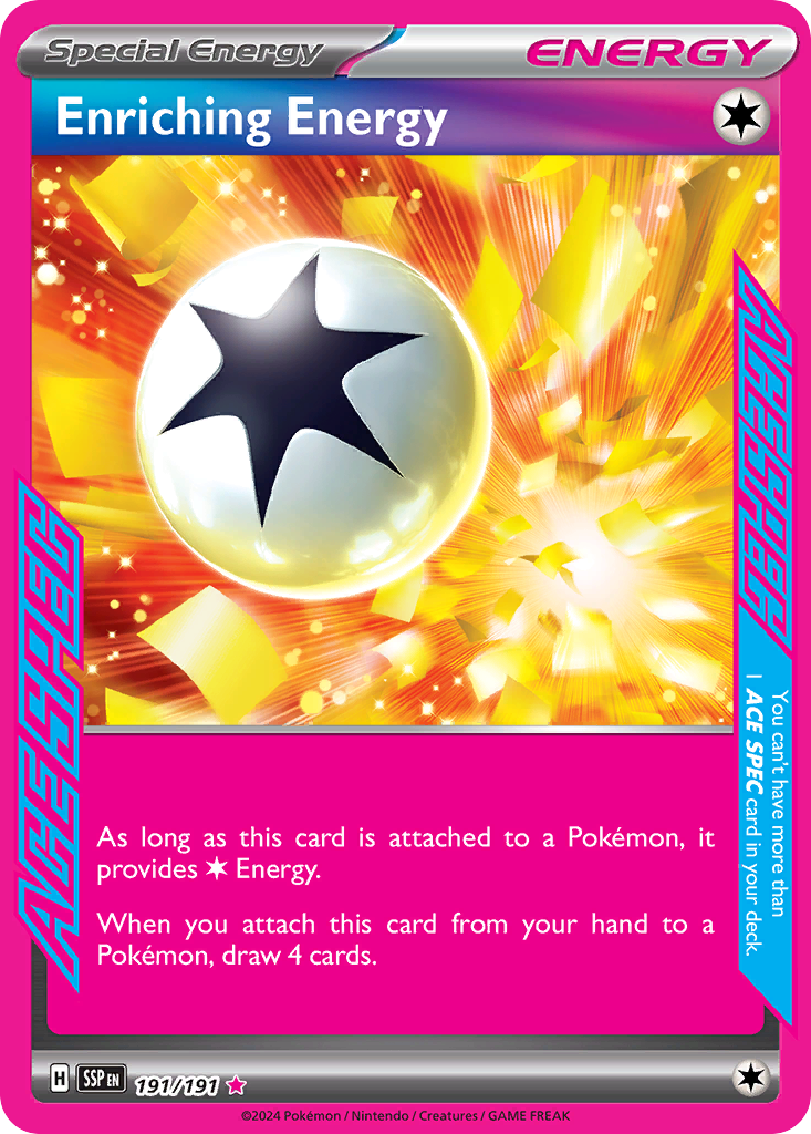 Enriching Energy (191/191) [Scarlet & Violet: Surging Sparks] | Odin's Place