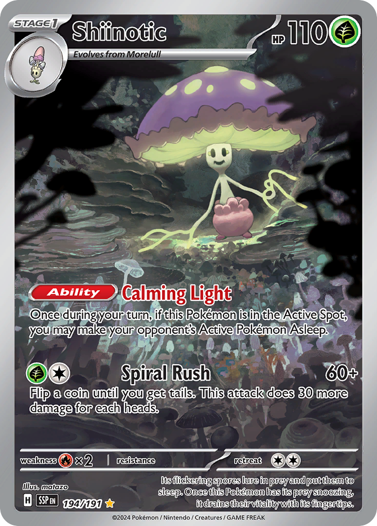 Shiinotic (194/191) [Scarlet & Violet: Surging Sparks] | Odin's Place