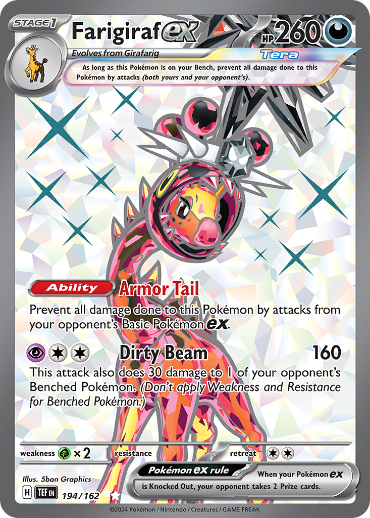 Farigiraf ex (194/162) [Scarlet & Violet: Temporal Forces] | Odin's Place