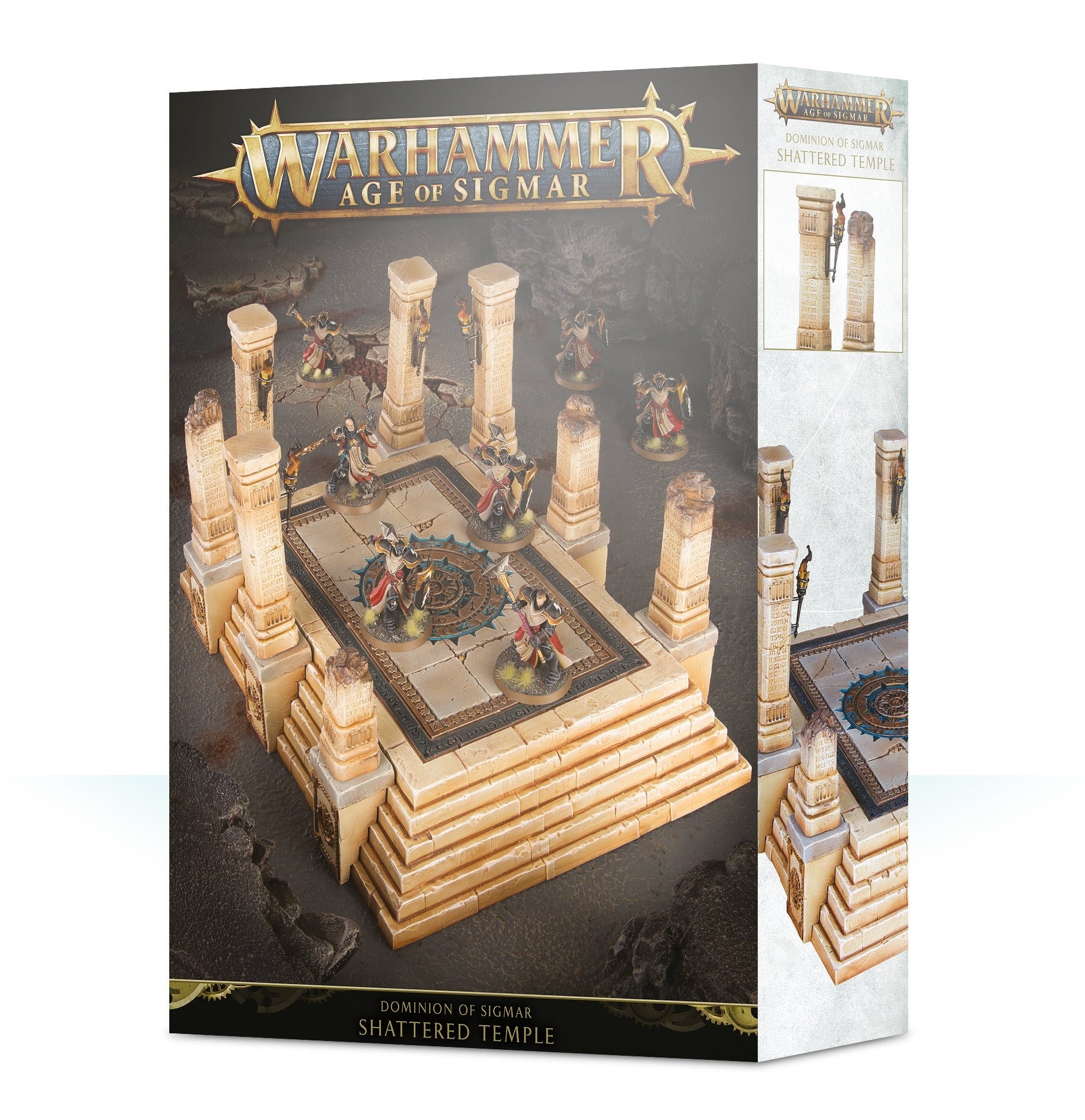 Image for Warhammer: Age of Sigmar - Dominion of Sigmar: Shattered Temple - Warhammer Box Sets | Dragon's Lair Comics and Fantasy Houston TX