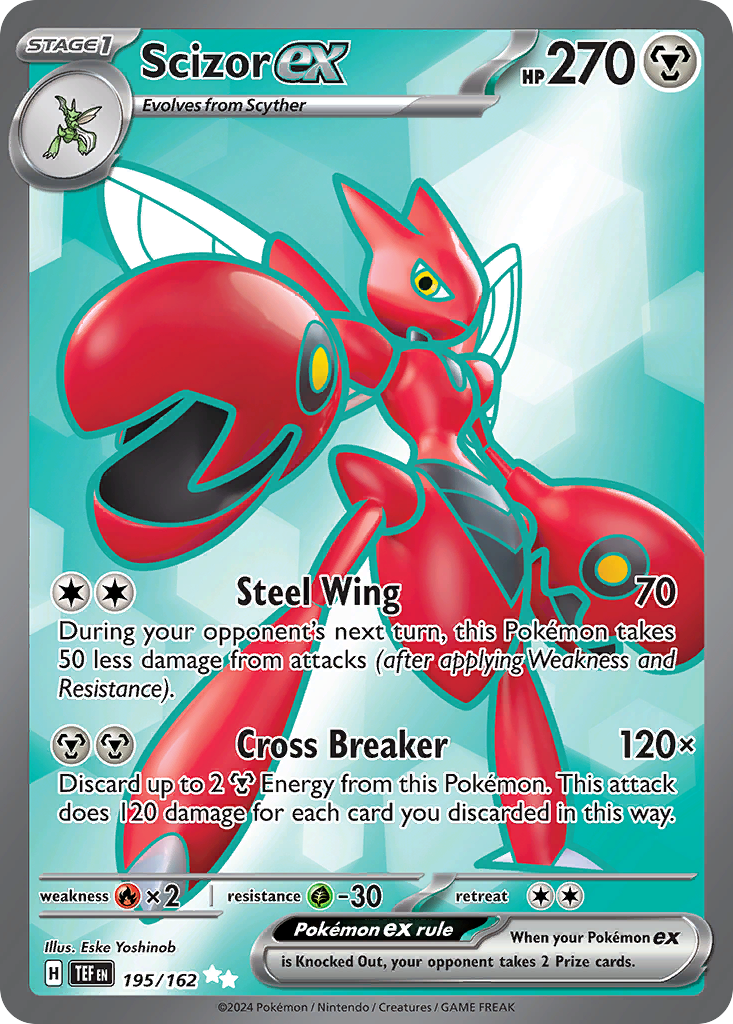 Scizor ex (111/162) [Scarlet & Violet: Temporal Forces] | Odin's Place
