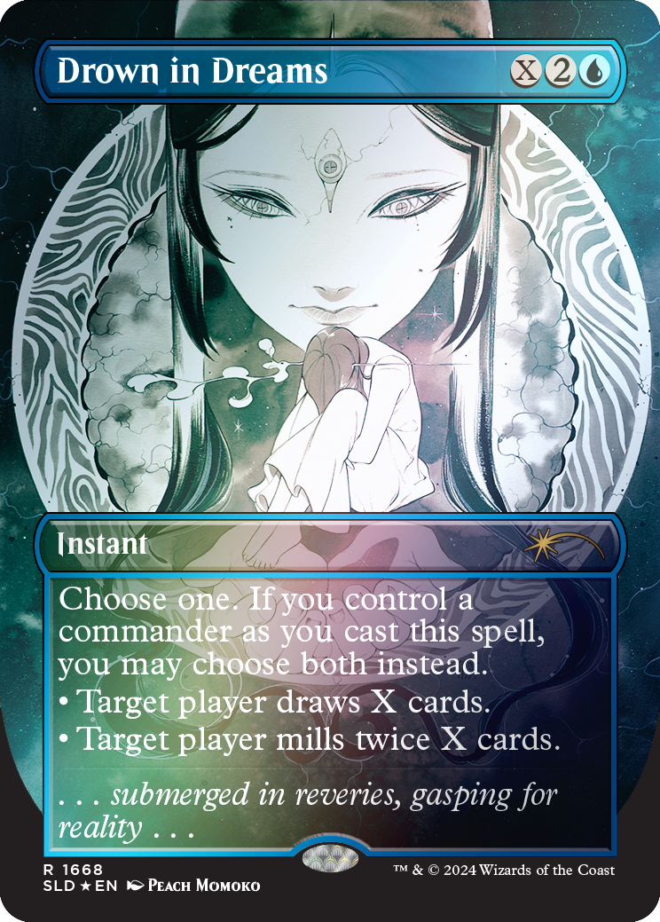 Drown in Dreams (Rainbow Foil) [Secret Lair Drop Series] | Dragon's Lair Comics and Fantasy Houston TX
