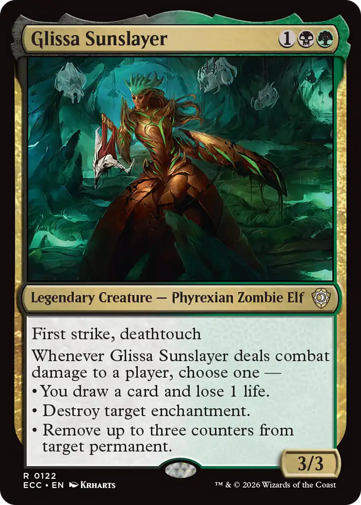 Glissa Sunslayer [Lorwyn Eclipsed Commander] | Odin's Lair