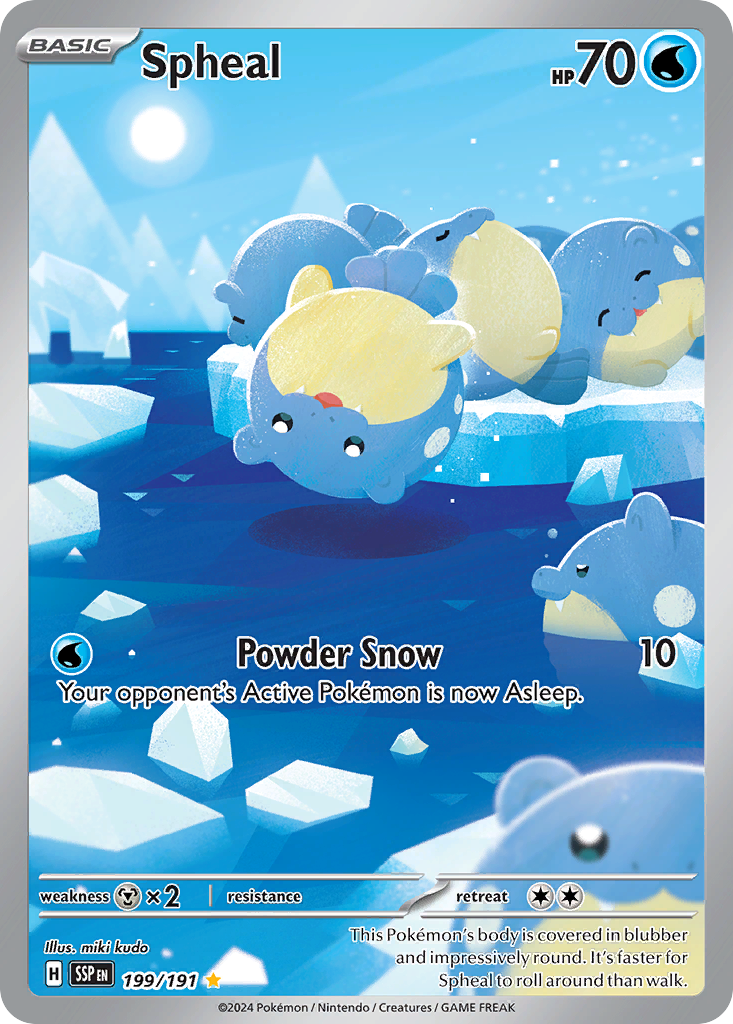 Spheal (043/191) [Scarlet & Violet: Surging Sparks] | Odin's Place