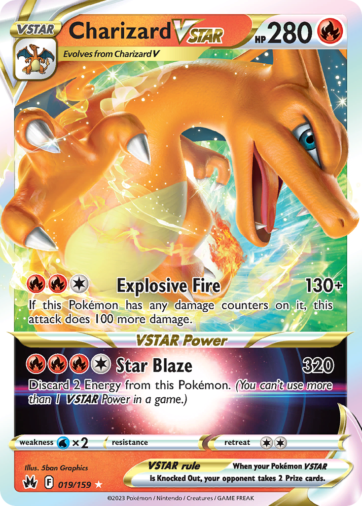 Charizard VSTAR (018/172) [Prize Pack Series Two] | Odin's Place