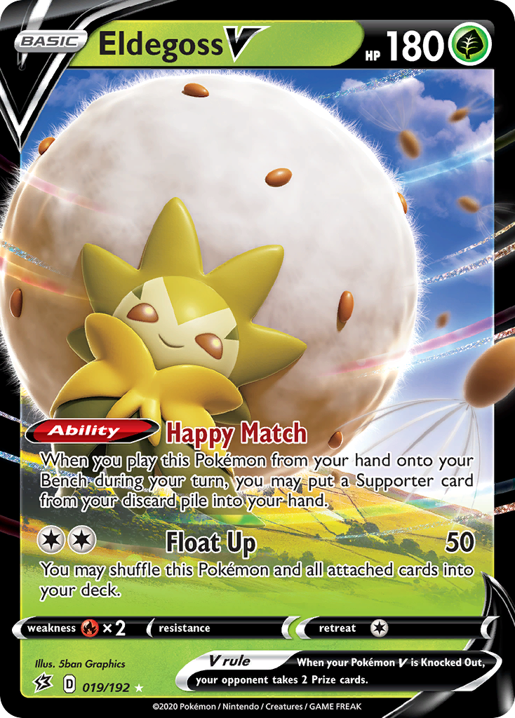 Eldegoss V (019/192) [Sword & Shield: Rebel Clash] | Odin's Place