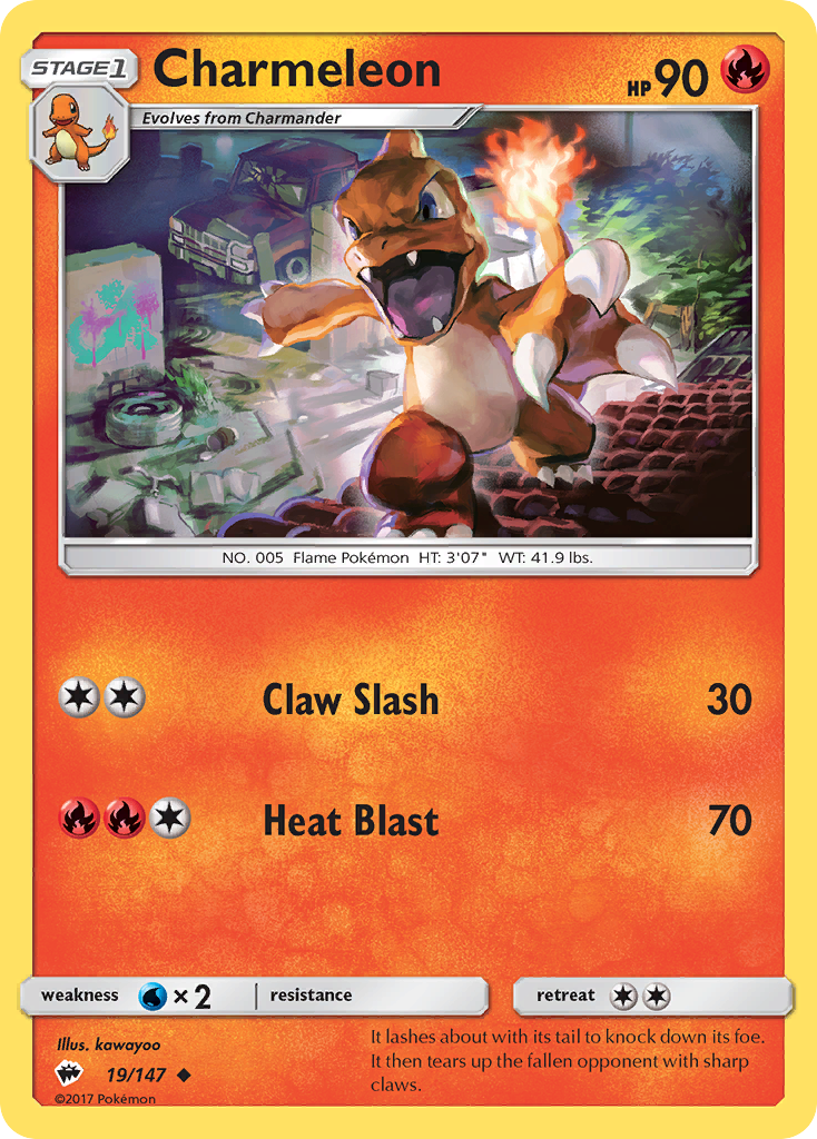 Charmeleon (19/147) (Premium Collection Promo) [Sun & Moon: Burning Shadows] | Odin's Place