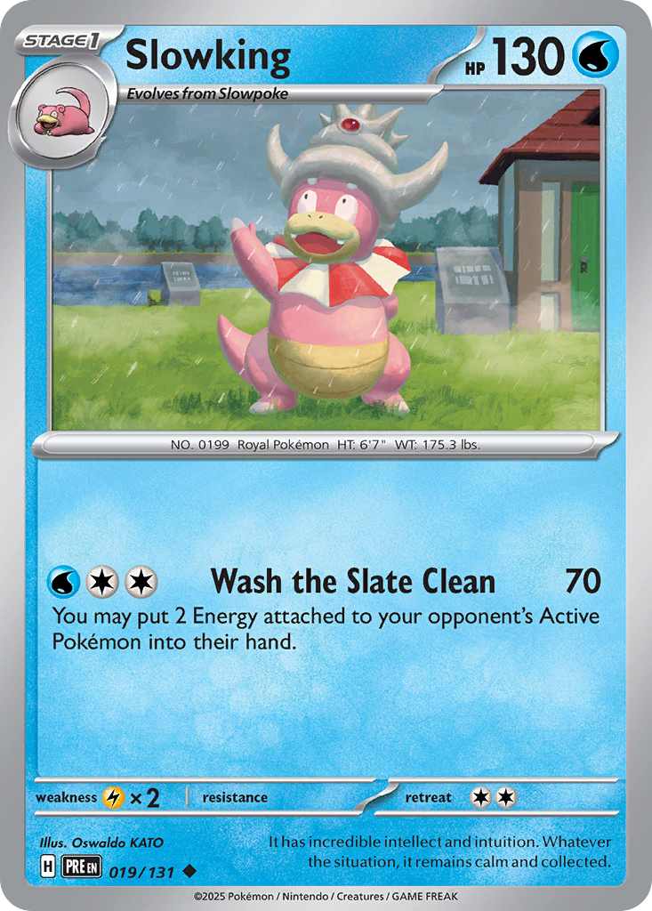 Slowking (019/131) (Master Ball Pattern) [Scarlet & Violet: Prismatic Evolutions] | Odin's Place
