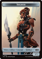 Solider (0032) // Copy Double-Sided Token [Tarkir: Dragonstorm Commander Tokens] | Dragon's Lair Comics and Fantasy Houston TX
