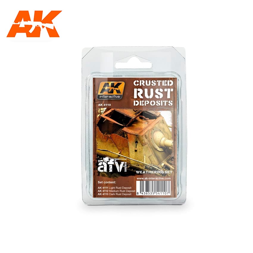AK Interactive Crusted Rust Deposits Weathering Set | Dragon's Lair Comics and Fantasy Houston TX
