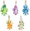 Dungeons & Dragons 3 in Plush Charms: Gem Wyrmling 50th Anniversary Display by Kidrobot | Dragon's Lair Comics and Fantasy Houston TX