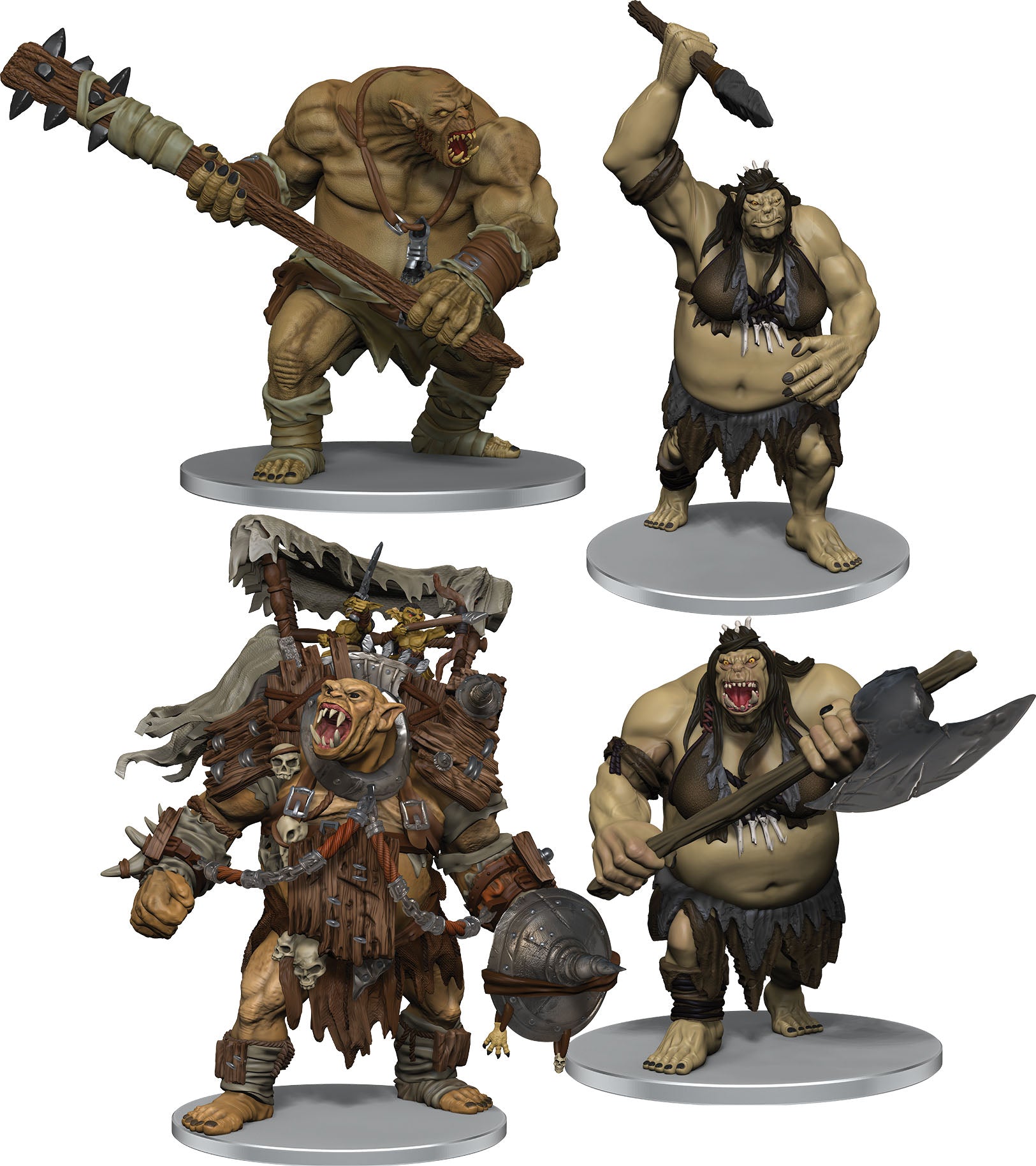 Dungeons & Dragons: Icons of the Realms Ogre Warband | Dragon's Lair Comics and Fantasy Houston TX