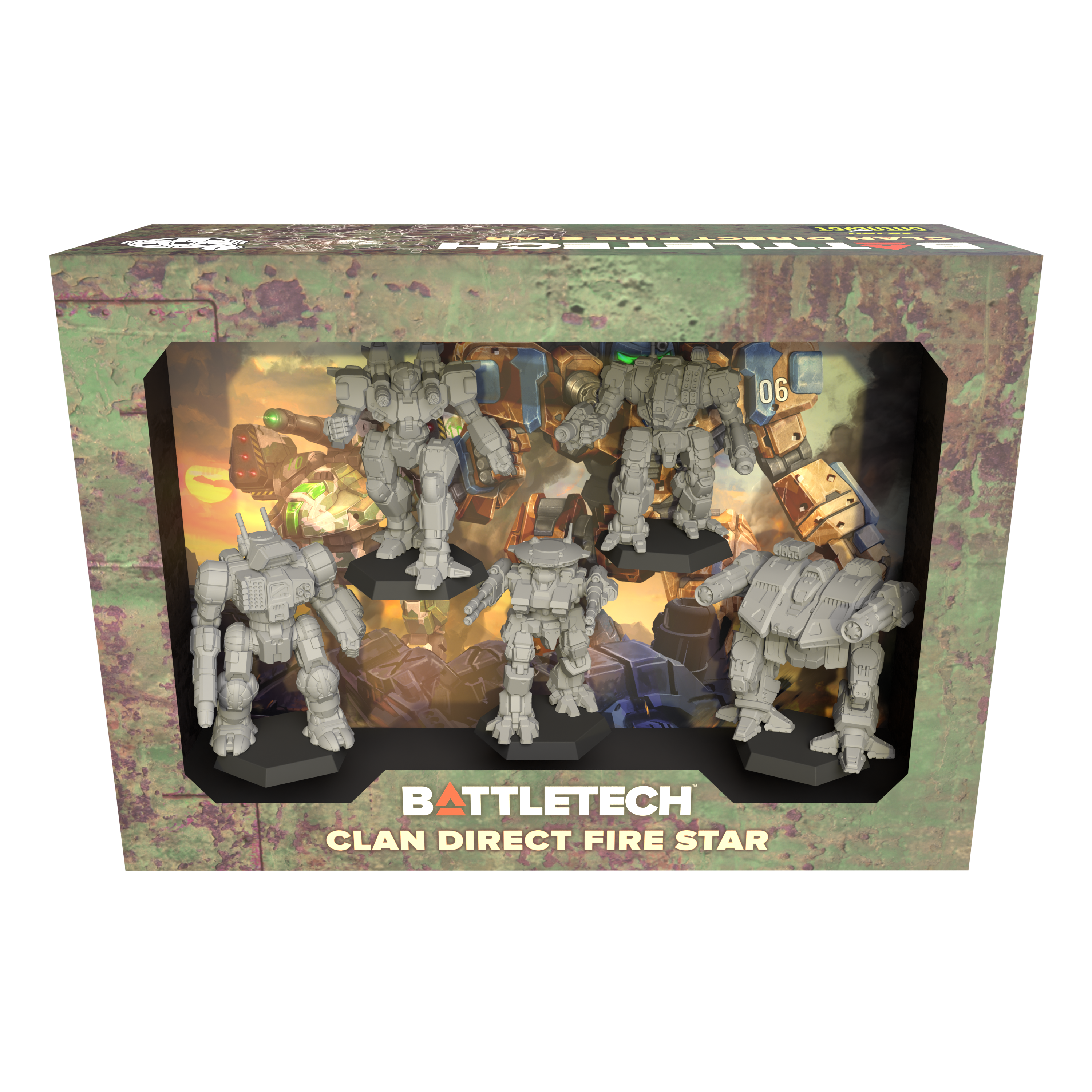 BattleTech: Mercenaries Forcepack - The Clan Direct Fire Star | Dragon's Lair Comics and Fantasy Houston TX