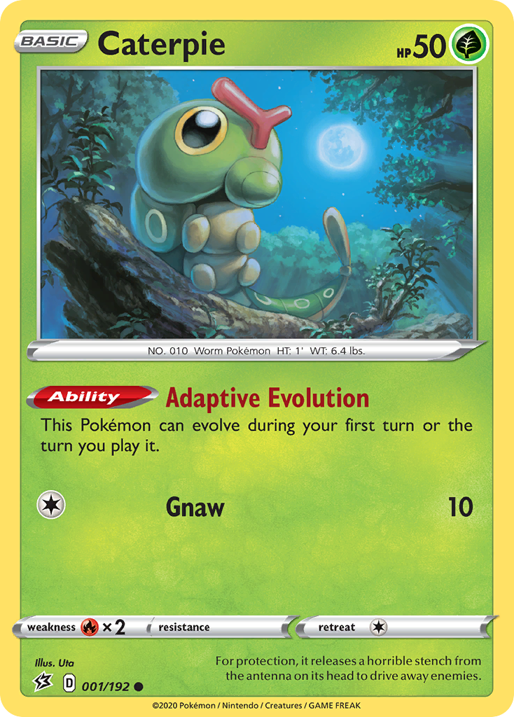 Caterpie (001/192) [Sword & Shield: Rebel Clash] | Odin's Place