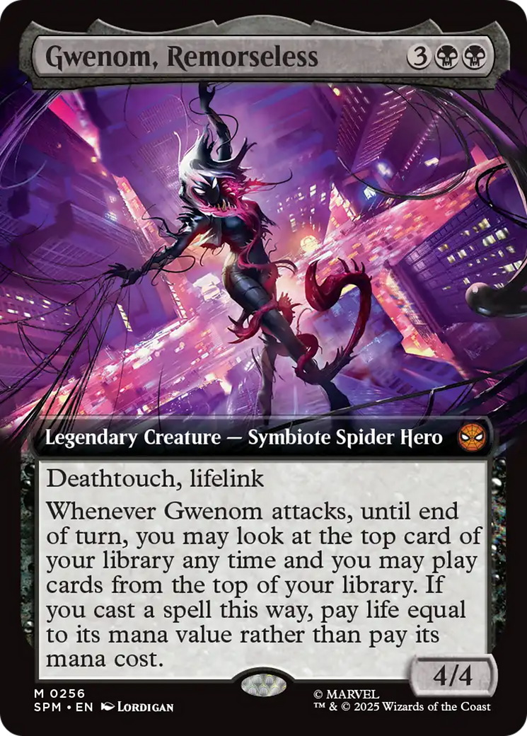 Gwenom, Remorseless (Extended Art) [Marvel's Spider-Man] | Dragon's Lair Comics and Fantasy Houston TX