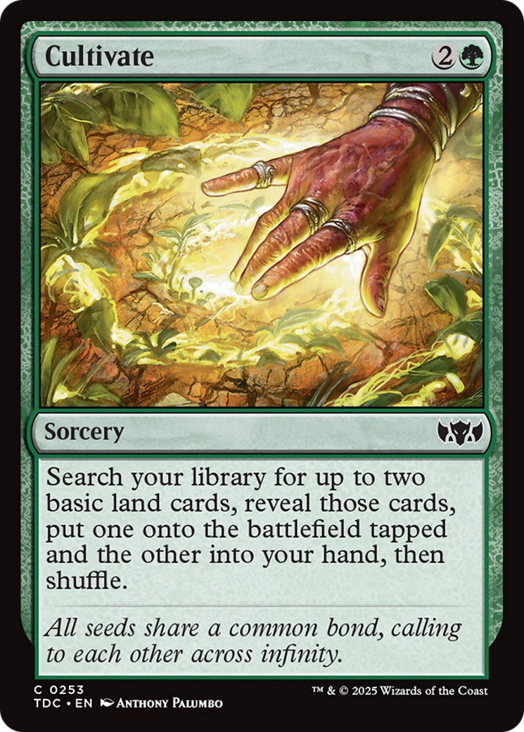 Cultivate [Tarkir: Dragonstorm Commander] | Dragon's Lair Comics and Fantasy Houston TX