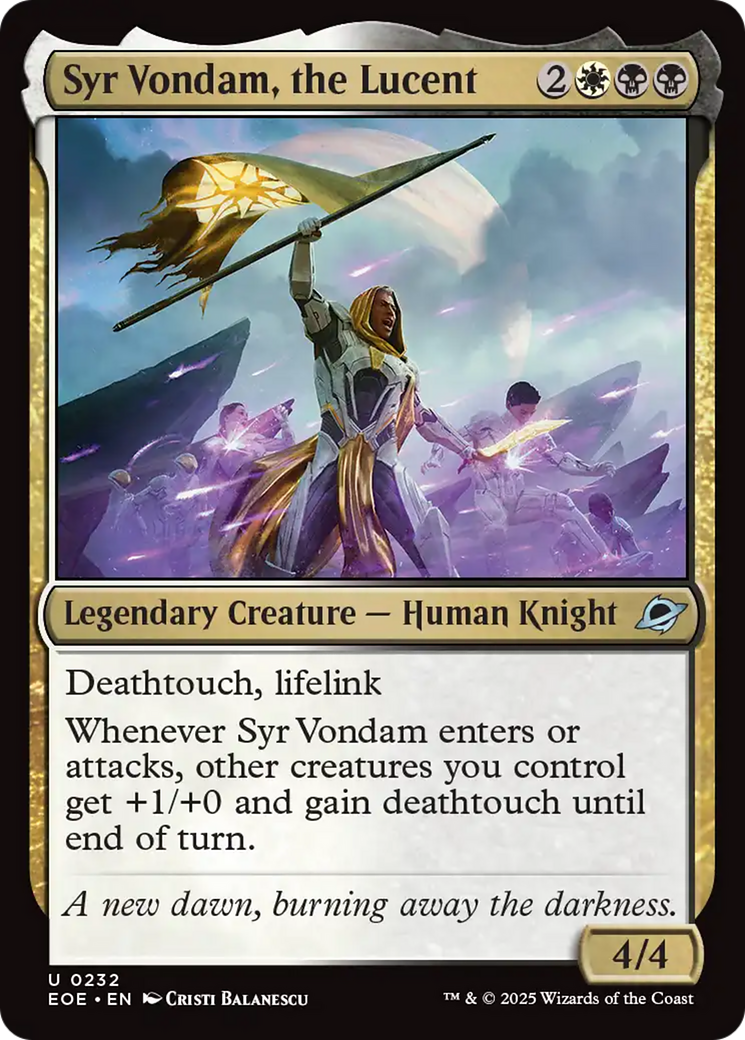 Syr Vondam, the Lucent [Edge of Eternities] | Dragon's Lair Comics and Fantasy Houston TX