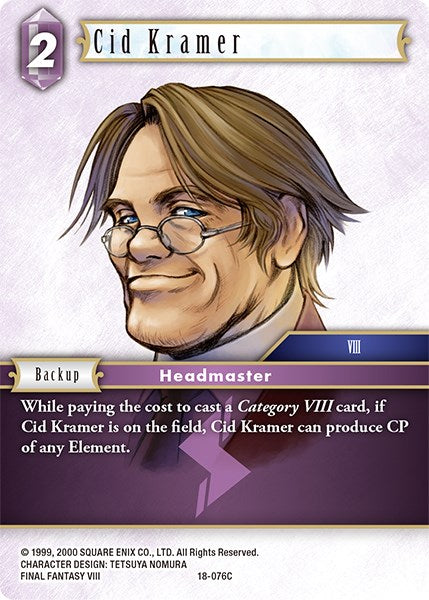 Cid Kramer [Resurgence of Power] | Odin's Place