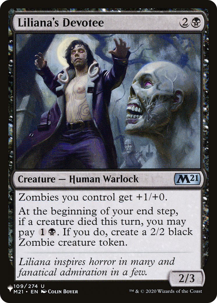 Liliana's Devotee [The List] | Dragon's Lair Comics and Fantasy Houston TX
