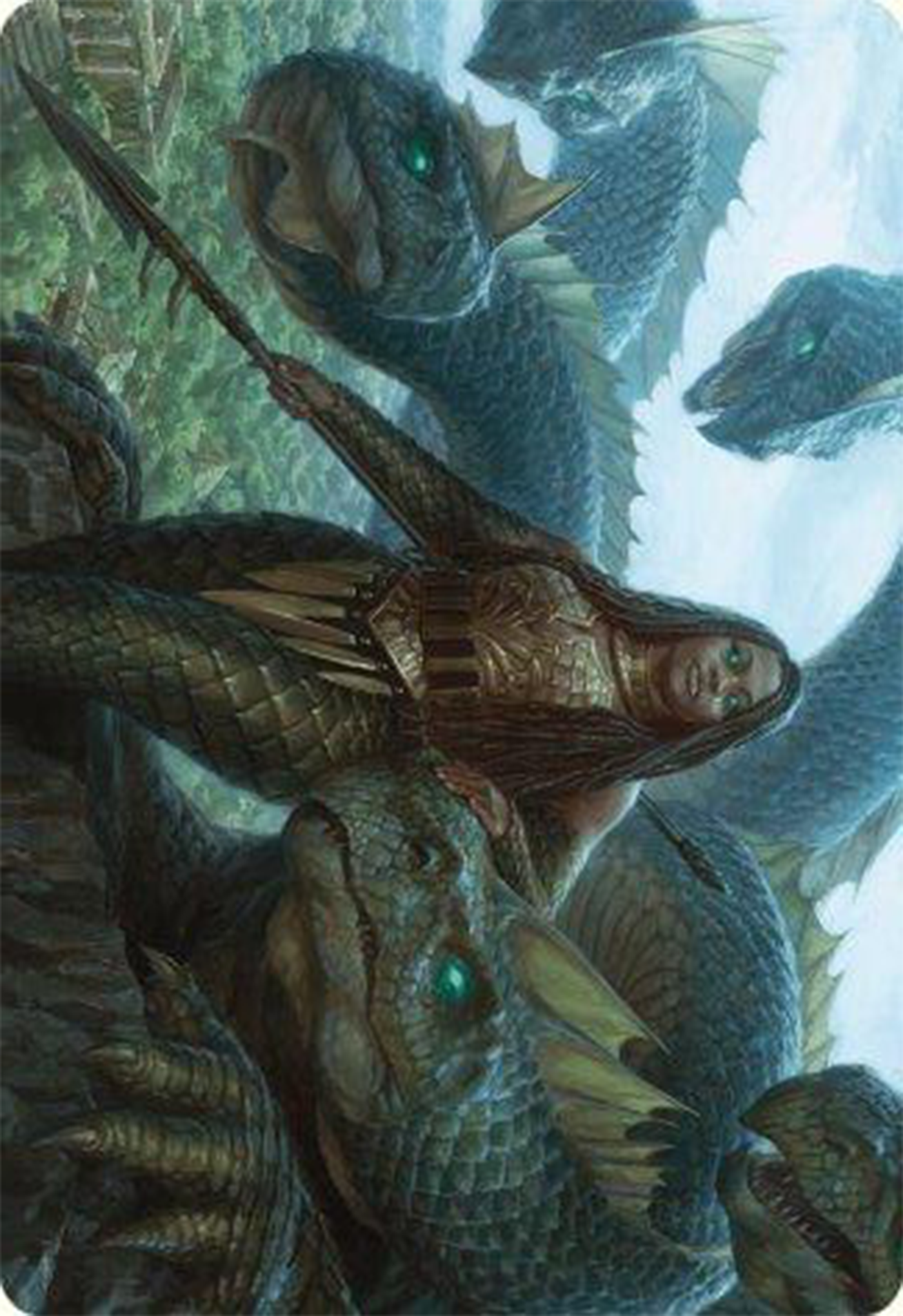Hydra Trainer Art Card [Modern Horizons 3 Art Series] | Dragon's Lair Comics and Fantasy Houston TX