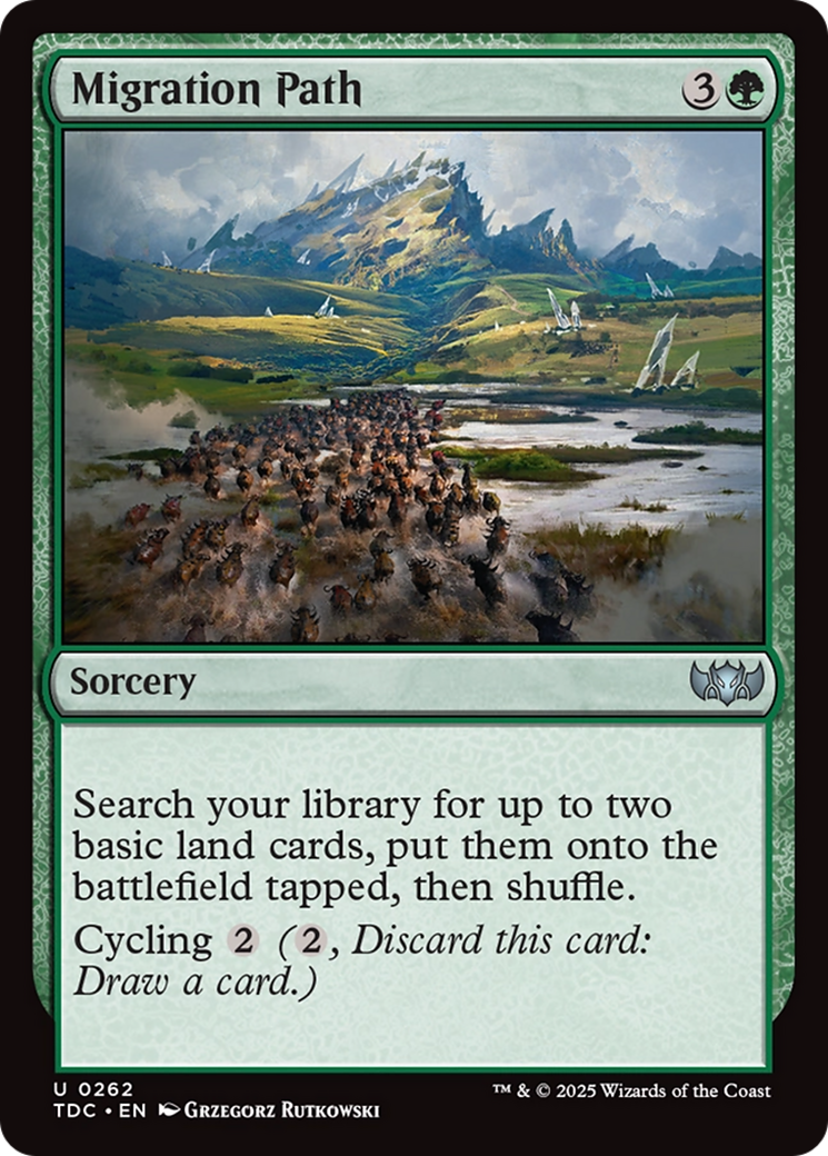 Migration Path [Tarkir: Dragonstorm Commander] | Dragon's Lair Comics and Fantasy Houston TX