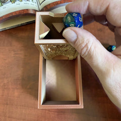 Folding Dragon Dice Tower & Storage | TTRPG, D&D, TCG, CoC | Dragon's Lair Comics and Fantasy Houston TX