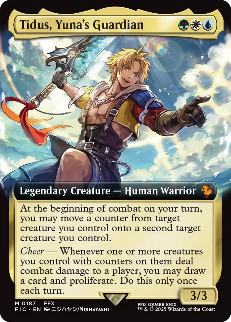 Tidus, Yuna's Guardian (Extended Art) [FINAL FANTASY Commander] | Dragon's Lair Comics and Fantasy Houston TX