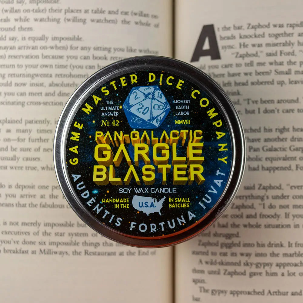 Game Master Dice RPG Candles Assorted Scents | Odin's Place