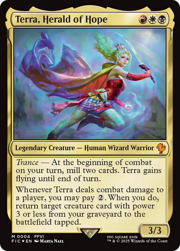 Terra, Herald of Hope [FINAL FANTASY Commander] | Dragon's Lair Comics and Fantasy Houston TX