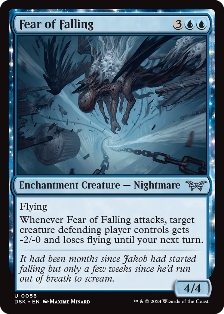 Fear of Falling [Duskmourn: House of Horror] | Dragon's Lair Comics and Fantasy Houston TX