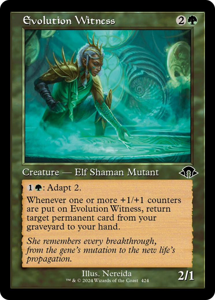 Evolution Witness (Retro) [Modern Horizons 3] | Dragon's Lair Comics and Fantasy Houston TX