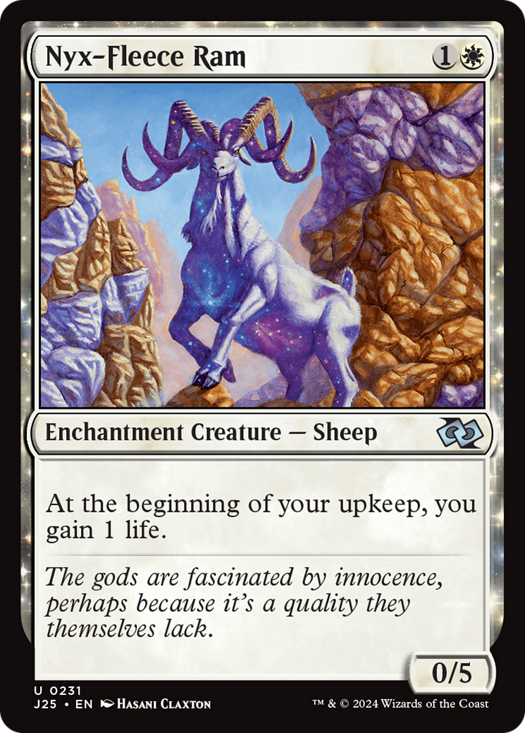 Nyx-Fleece Ram [Foundations Jumpstart] | Dragon's Lair Comics and Fantasy Houston TX