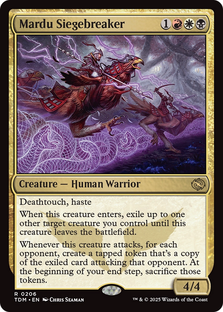 Mardu Siegebreaker [Tarkir: Dragonstorm] | Dragon's Lair Comics and Fantasy Houston TX