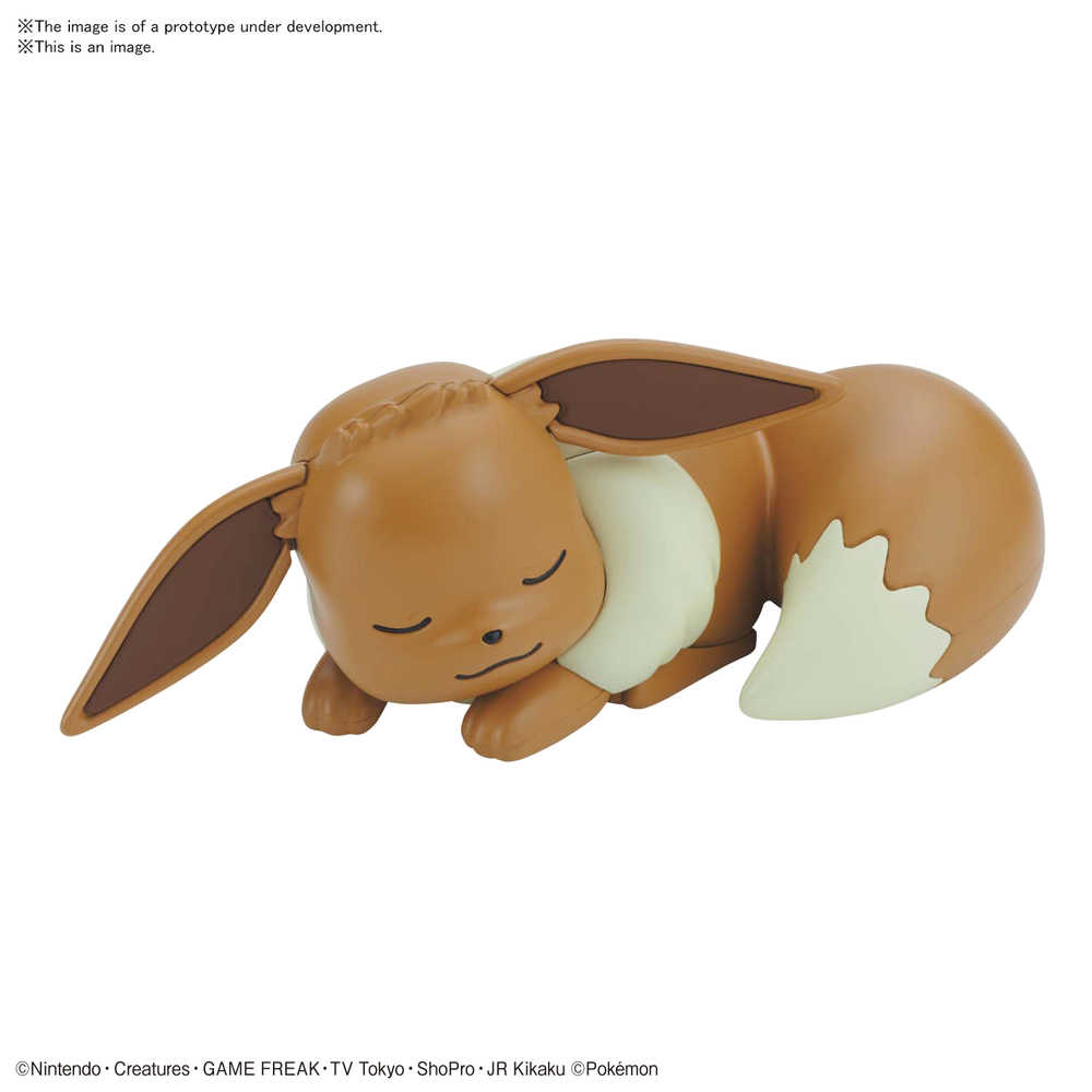 Pokemon 07 Eevee Sleeping Pose Quick Model Kit | Dragon's Lair Comics and Fantasy Houston TX