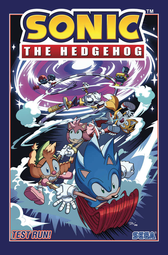 Sonic The Hedgehog TPB Volume 10 Test Run | Dragon's Lair Comics and Fantasy Houston TX
