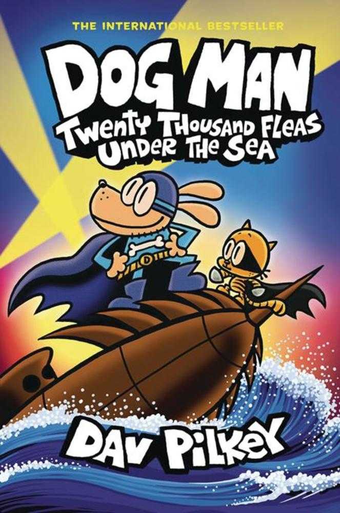 Dog Man Hardcover Volume 11 Twenty Thousand Fleas Under The Sea | Odin's Place