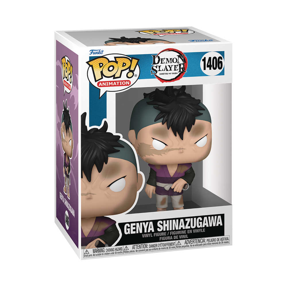 Pop Animation Demon Slayer Genya Vinyl Figure | Dragon's Lair Comics and Fantasy Houston TX