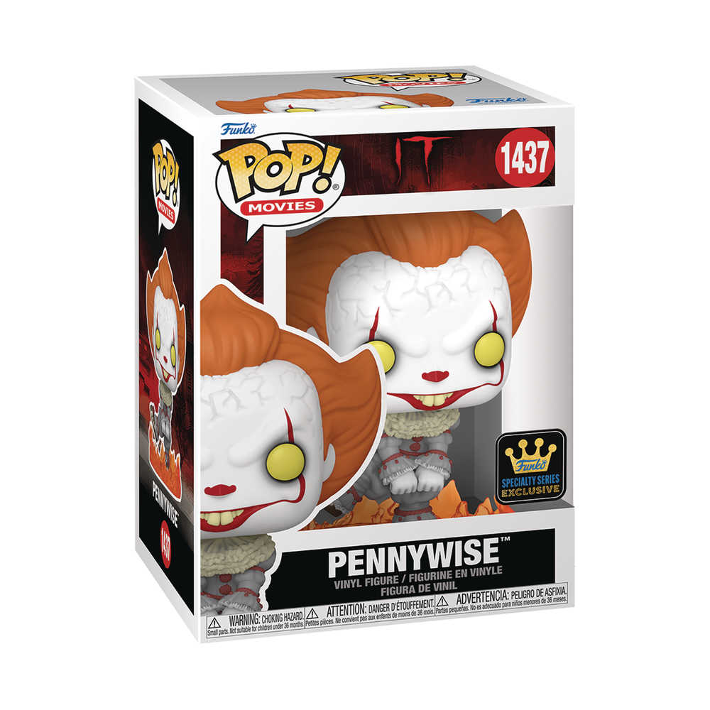 Pop Movies It Pennywise Dancing with Ch Gw Fs Vinyl Figure | Dragon's Lair Comics and Fantasy Houston TX