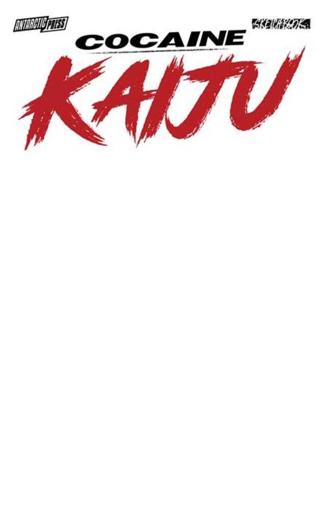 Cocaine Kaiju Sketchbook White | Dragon's Lair Comics and Fantasy Houston TX