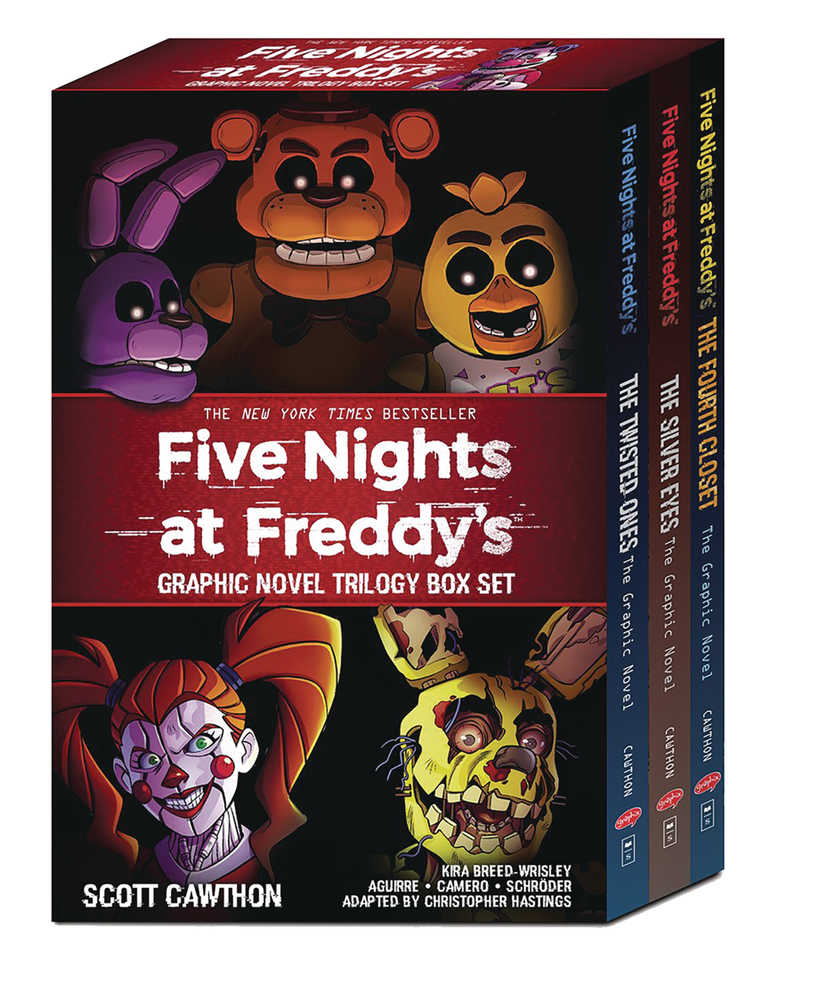 Five Nights At Freddys Trilogy Graphic Novel Box Set | Dragon's Lair Comics and Fantasy Houston TX