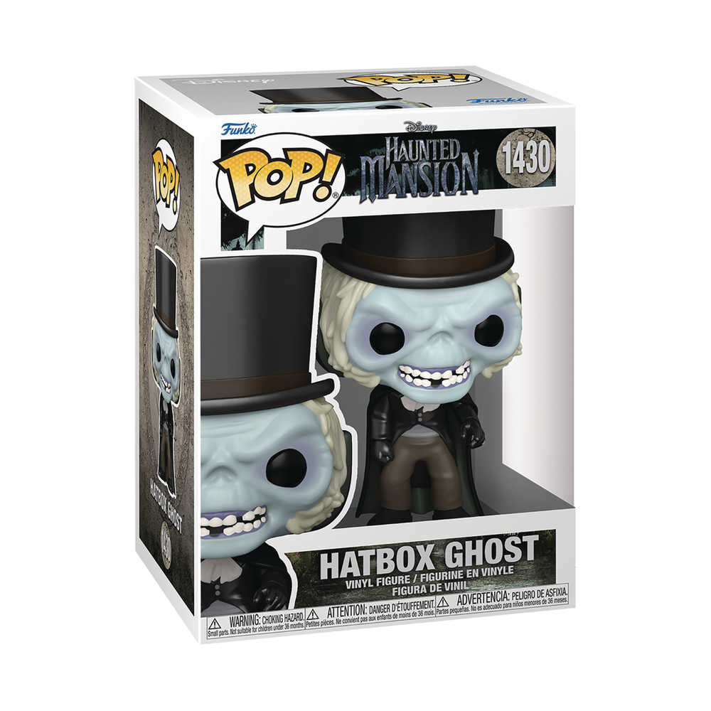 Pop Disney Haunted Mansion Hatbox Ghost Vinyl Figure | Dragon's Lair Comics and Fantasy Houston TX