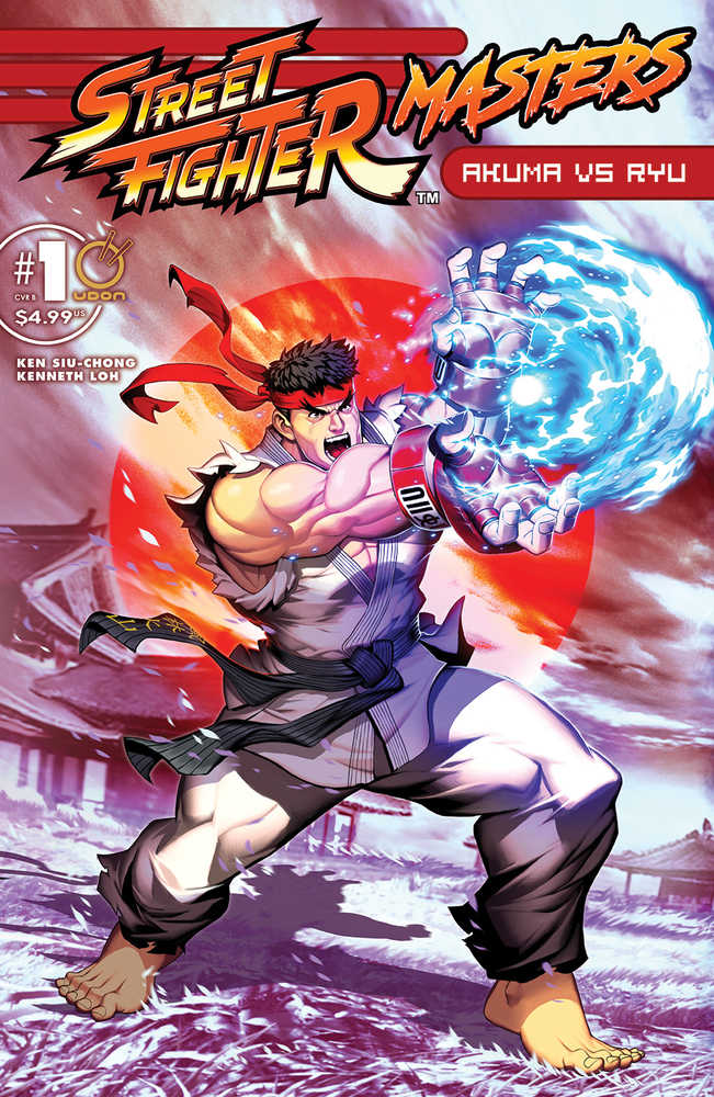 Street Fighter Masters: Akuma vs Ryu #1 Cover B Genzoman Ryu | Dragon's Lair Comics and Fantasy Houston TX