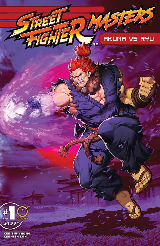 Street Fighter Masters: Akuma vs Ryu #1 Cover C Genzoman Akuma | Dragon's Lair Comics and Fantasy Houston TX