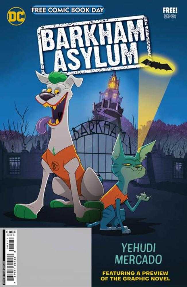 Free Comic Book Day 2024 - Bundle Of 25 - Barkham Asylum Special Edition | Dragon's Lair Comics and Fantasy Houston TX