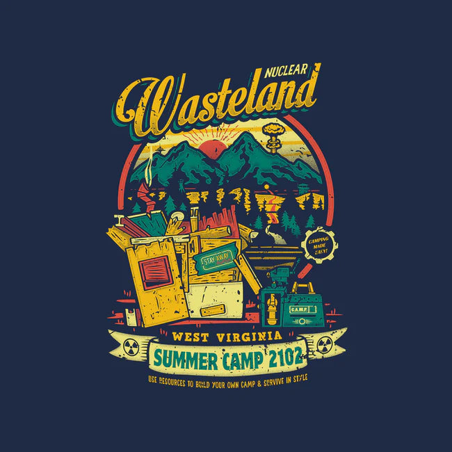 T-Shirt: Nuclear Summer Camp | Dragon's Lair Comics and Fantasy Houston TX