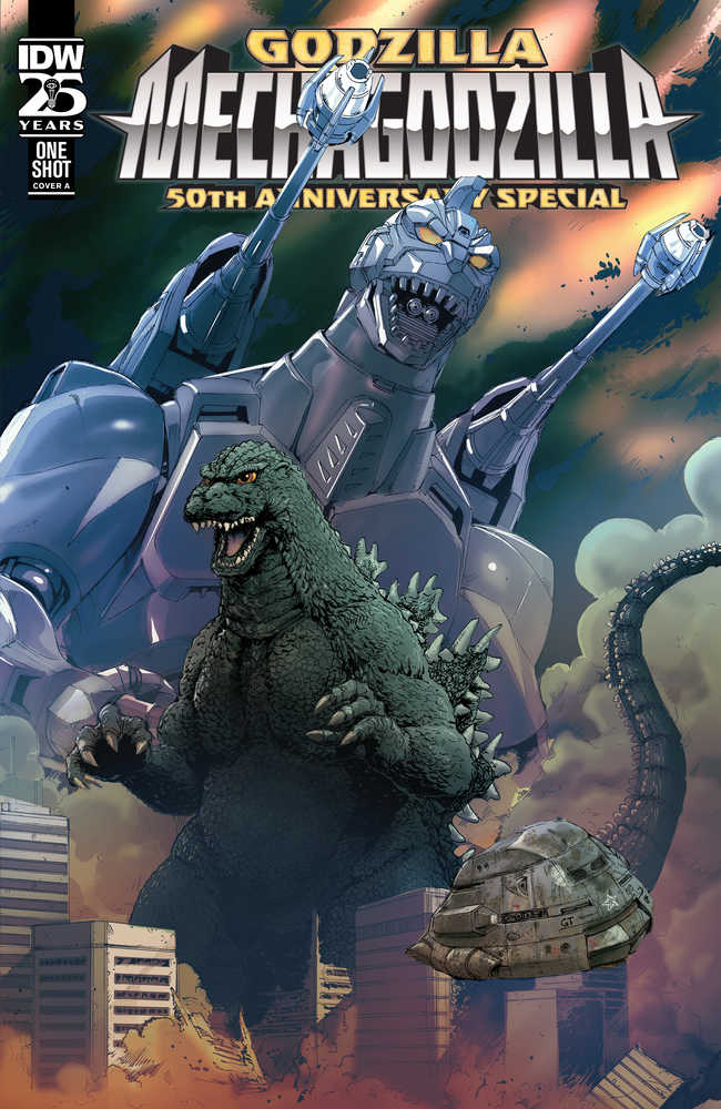 Godzilla Mechazilla 50th Anniv #1 Cover A Griffith (Mature) | Dragon's Lair Comics and Fantasy Houston TX