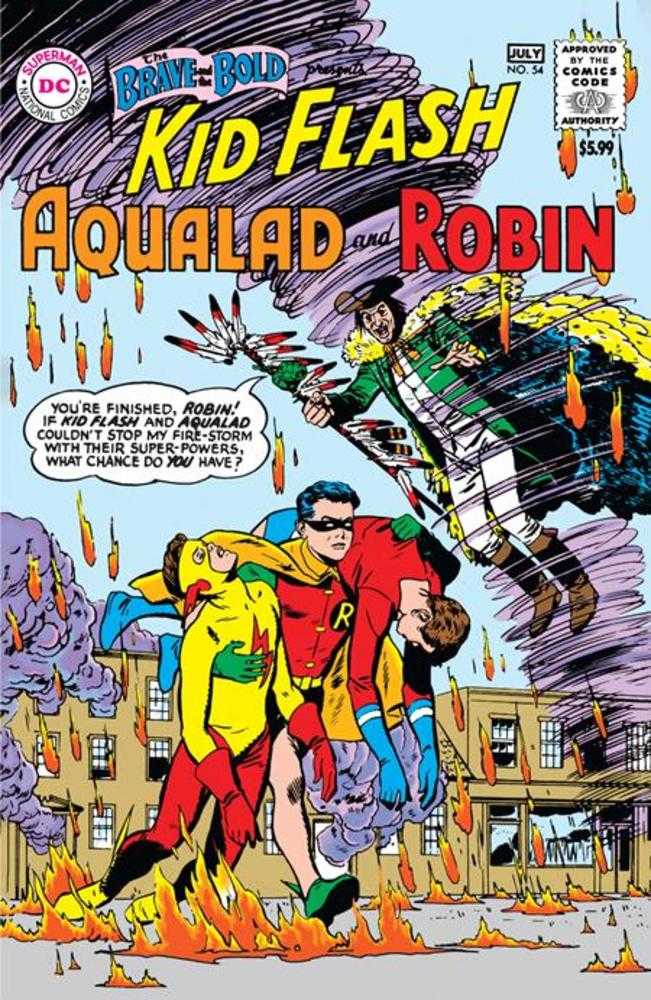 Brave And The Bold #54 Facsimile Edition Cover C Bruno Premiani Foil Variant | Dragon's Lair Comics and Fantasy Houston TX